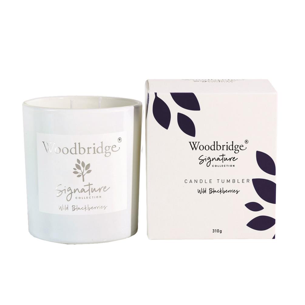 Woodbridge Wild Blackberries 2 Wick Boxed Tumbler Candle £11.69